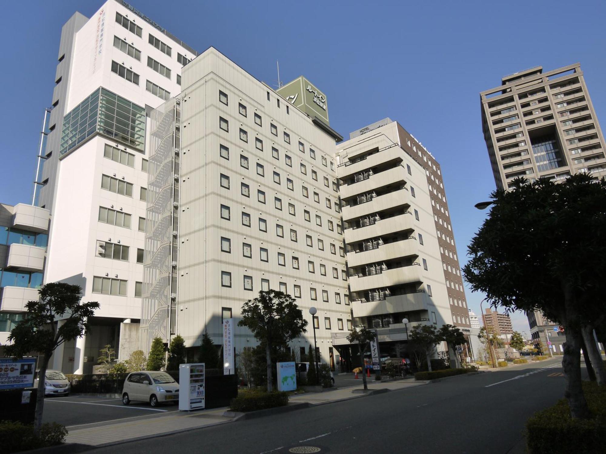 Hotel Route-Inn Hamamatsu Eki Higashi Bagian luar foto